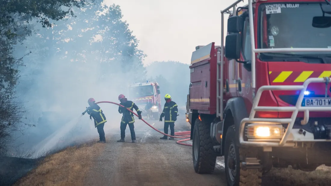 Le feu de Baugé-en-Anjou est désormais fixé.