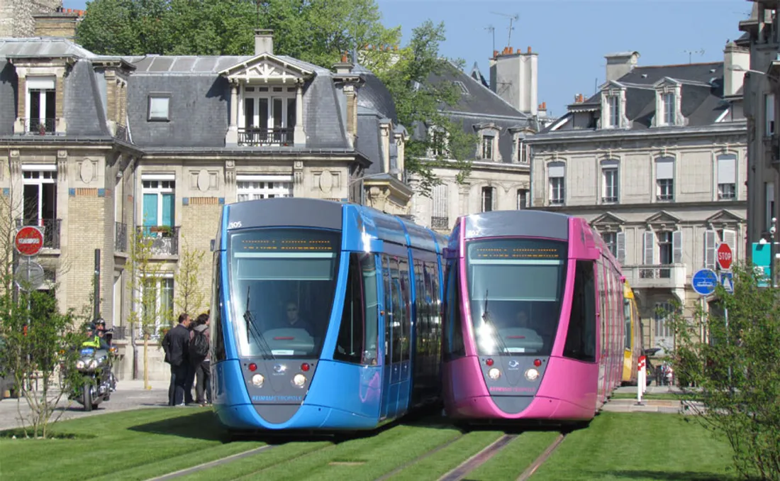 Le tramway de Reims 