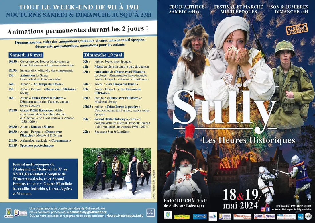 Heures historiques de sully