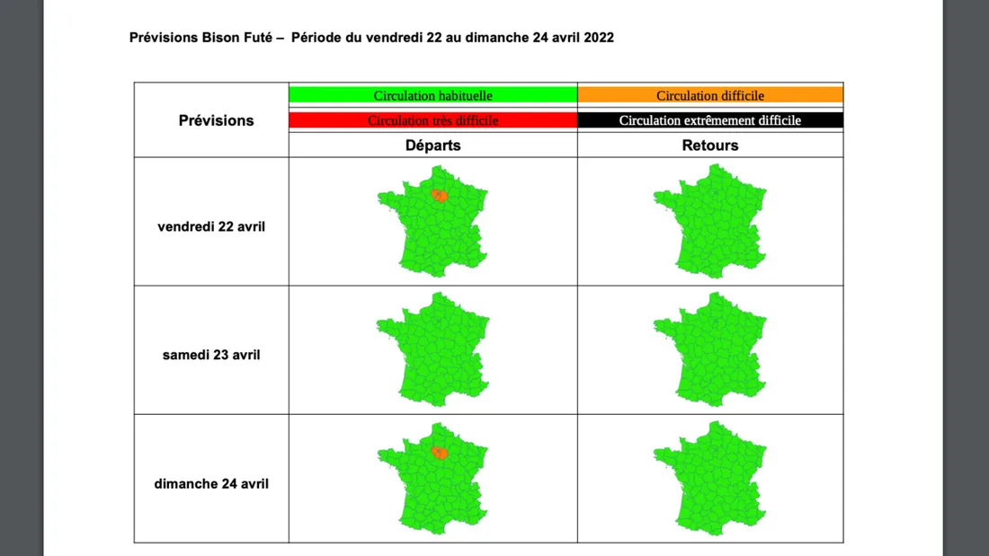 Départs en vacances : le trafic plutôt correct ce week-end ! 