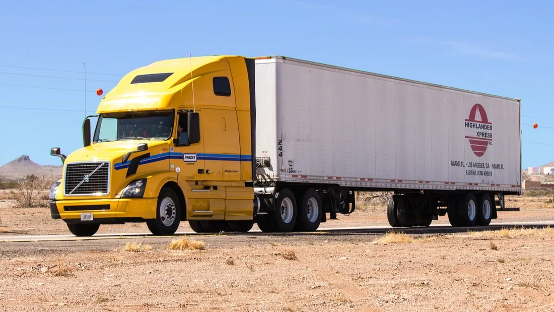 semi-remorque camion