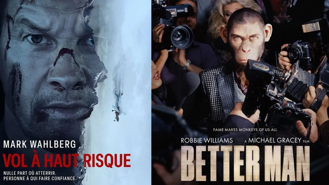 "Vol à haut risque", "Better Man", à voir au cinéma à partir du 22 janvier.