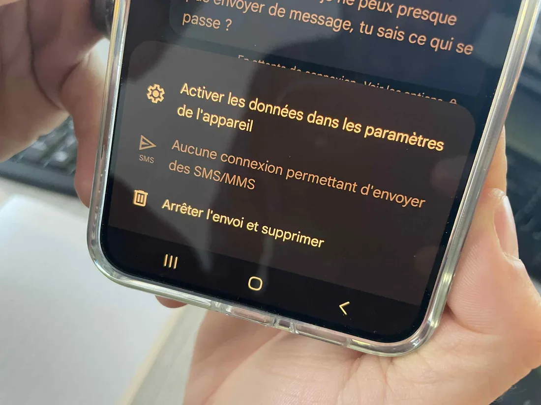 Une panne téléphonique.