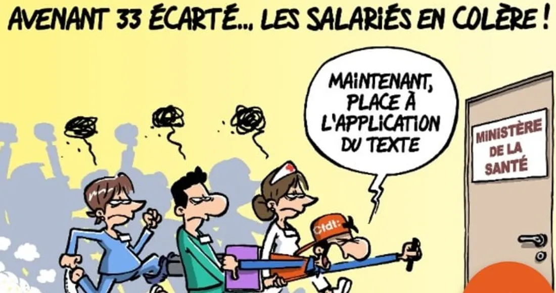 Le tract de la CFDT.