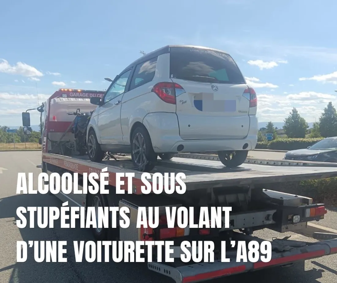 Le chauffard a pris de gros risques. 