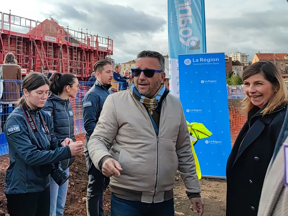 Foch-Sully : Yves Nicolin (maire de Roanne)