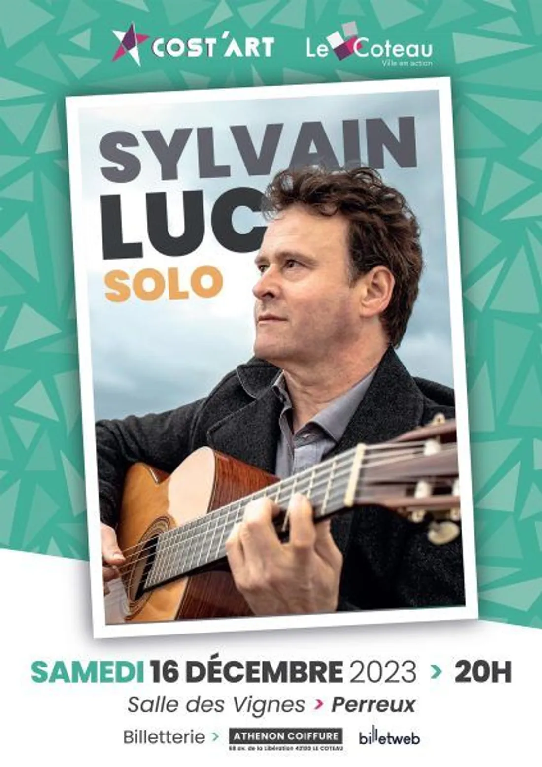 Sylvain Luc en concert à Perreux