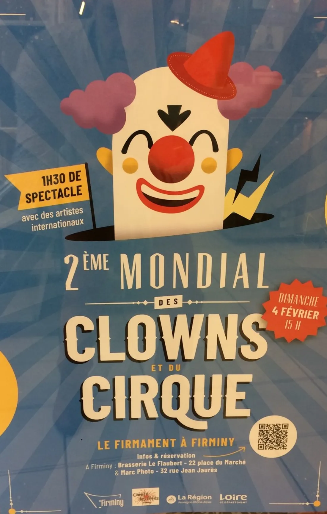 2ème Mondial des clowns et du cirque à Firminy