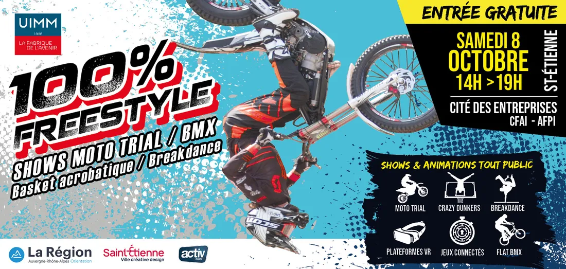 100 % Freestyle au CFAI de St-Etienne