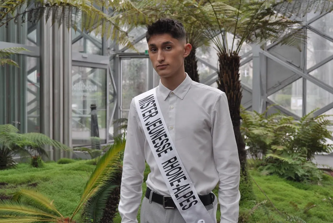 Louison Bastien, mister jeunesse Rhône Alpes 