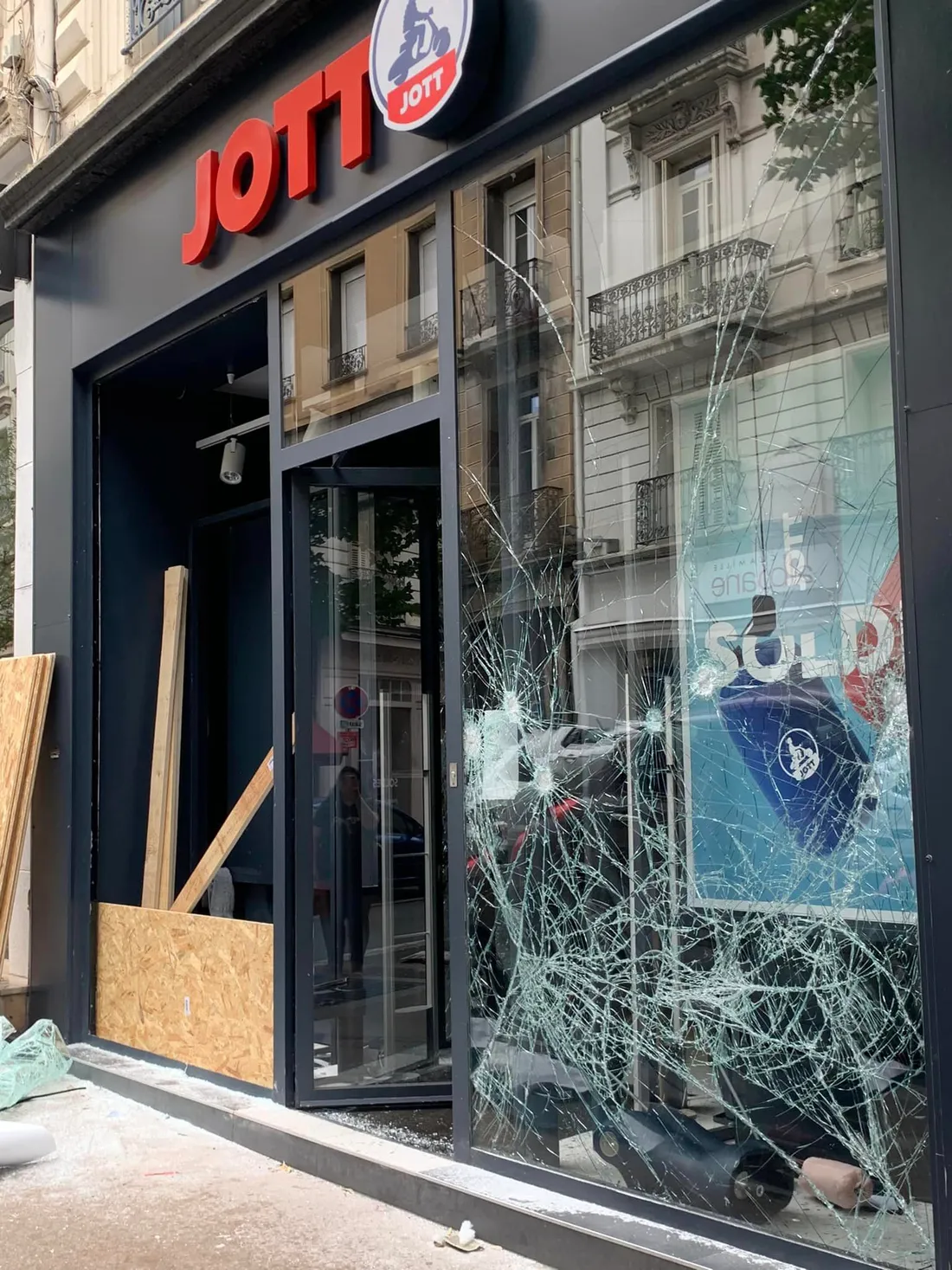 commerces dégradés 