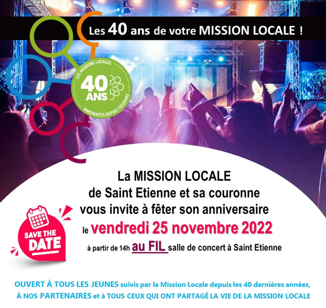 La Mission locale de St-Etienne fête ses 40 ans