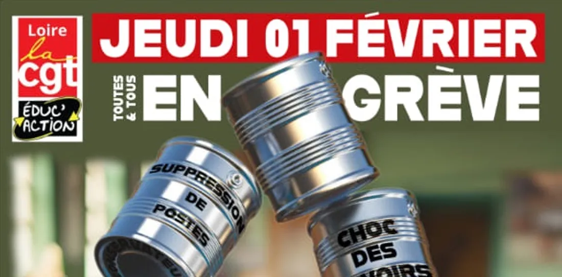 Un mouvement de grève annoncé le 1er févier.
