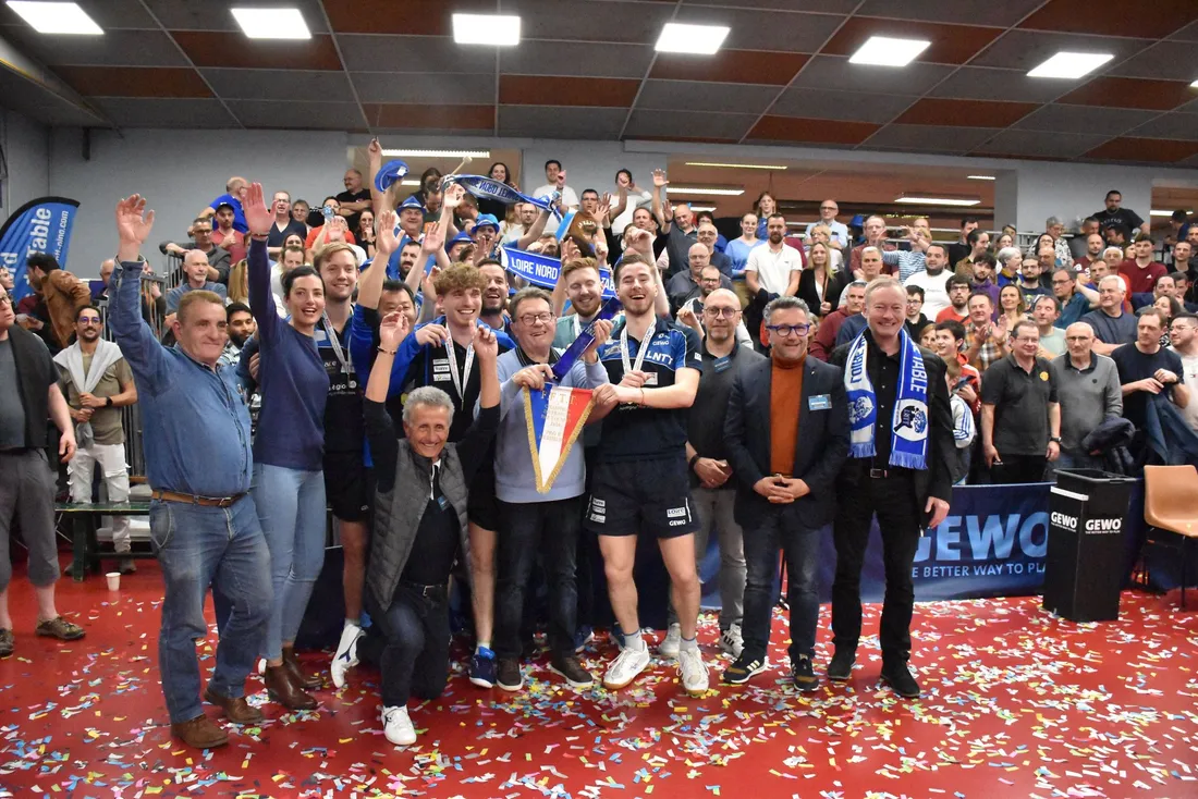 Tennis de table : Loire Nord champion de France ProB
