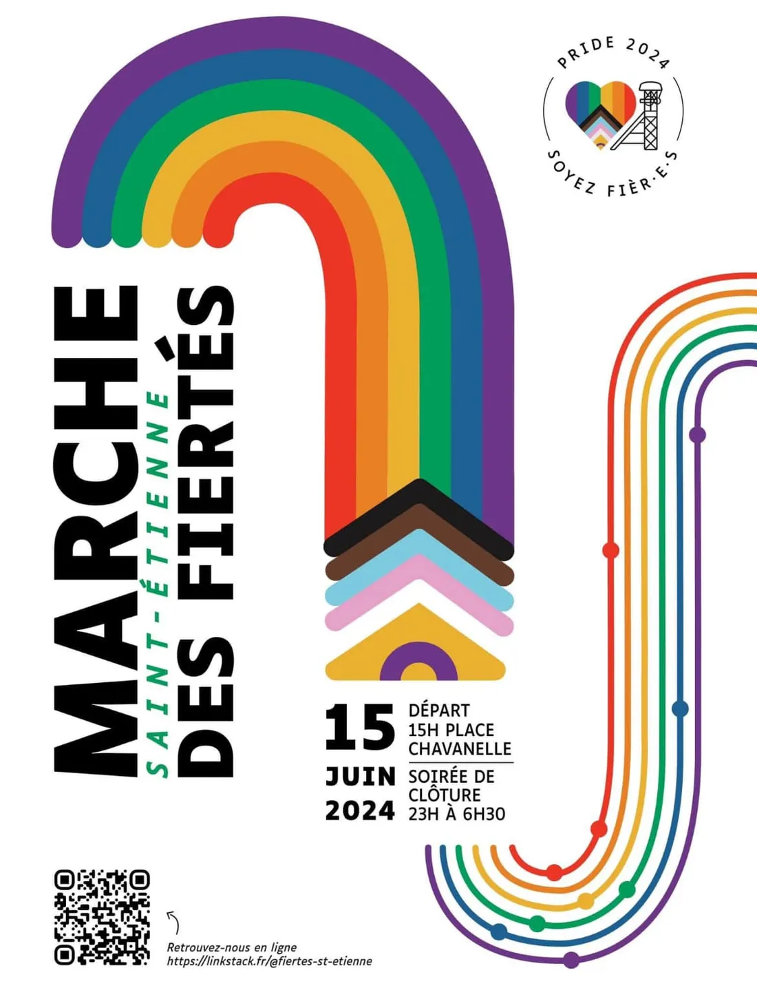 La marche des fiertés de Saint-Etienne sera organisée le 15 juin par Fiertés Saint-Etienne