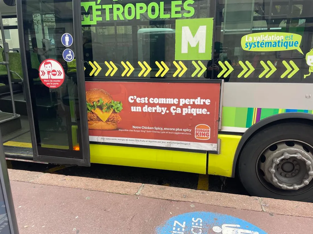 Burger King trolle l'ASSE après le 125e derby.