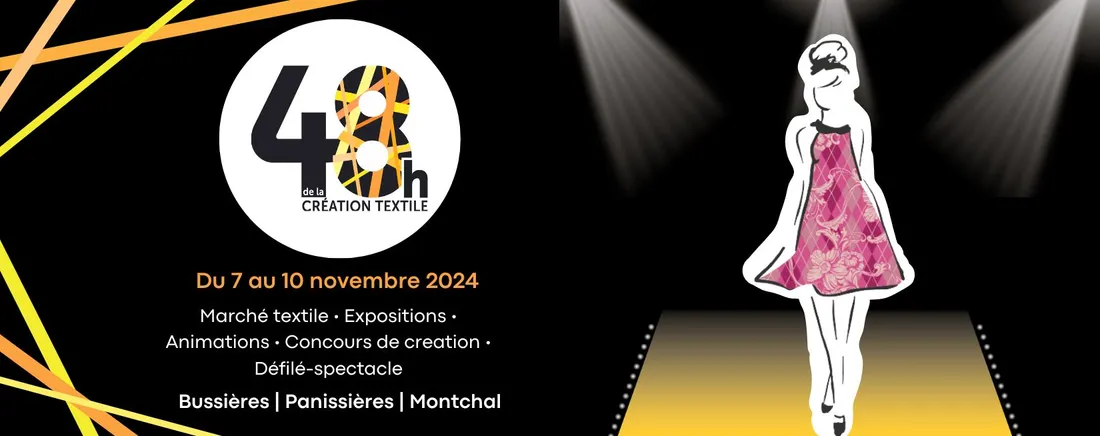Les 48H de la création textile à Bussières et Panissières