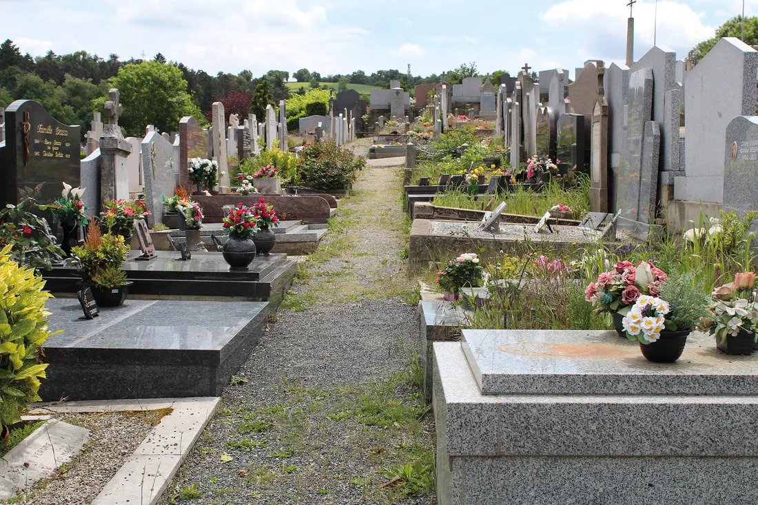 Le cimetière de Villars.