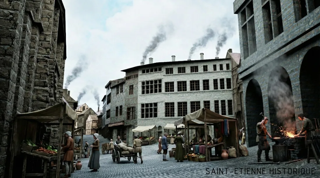 Saint-Etienne autrefois.