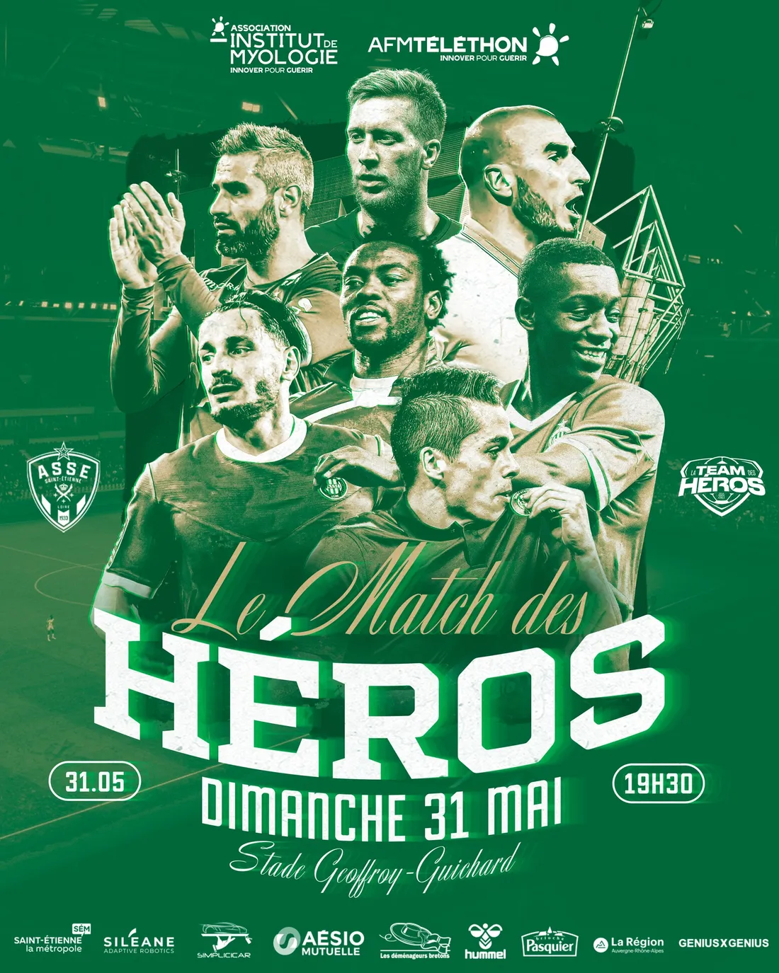 L'affiche du match. 