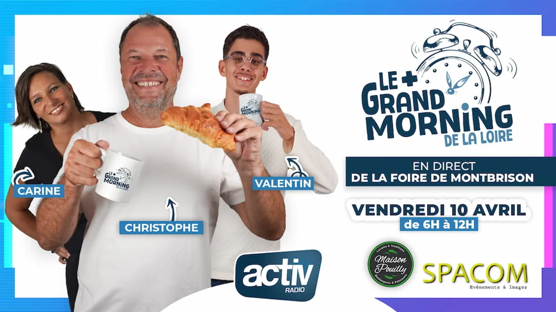 Le + Grand Morning en direct de La Foire de Montbrison