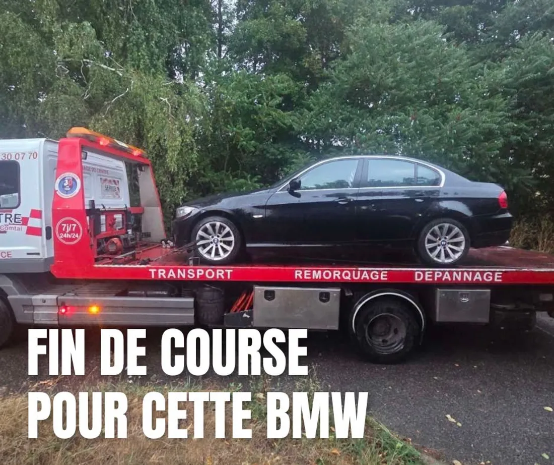 Le véhicule a été placé en fourrière administrative pour 7 jours. 