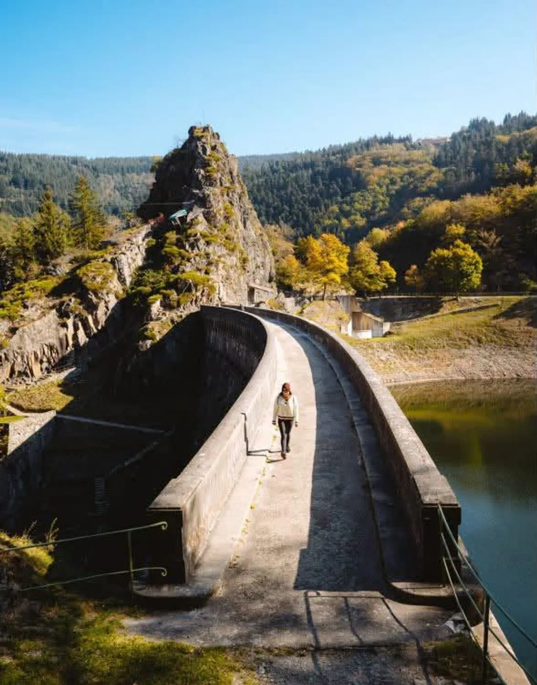 Le barrage du Gouffre d'Enfer.