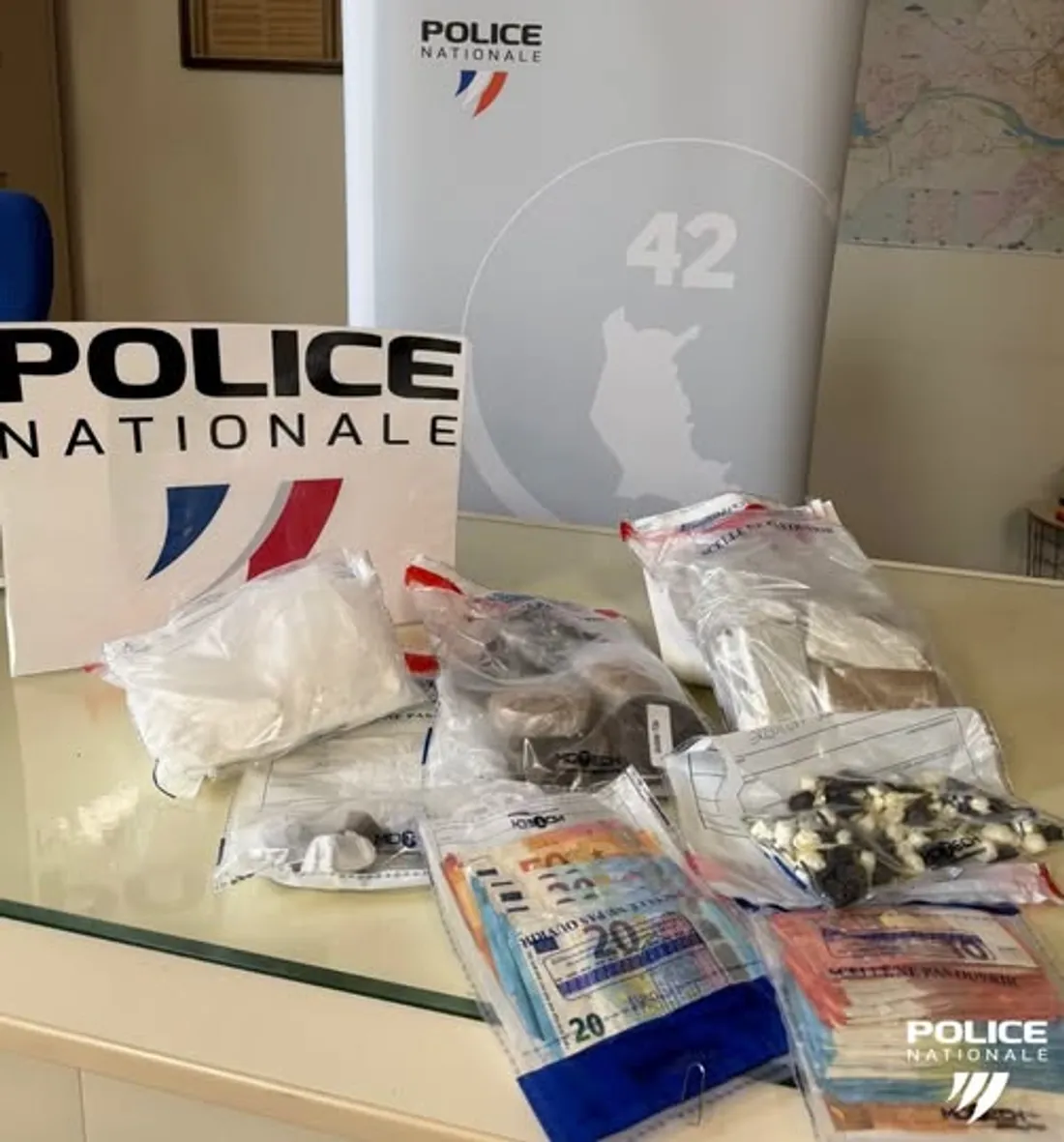 Le résultat de la saisie.