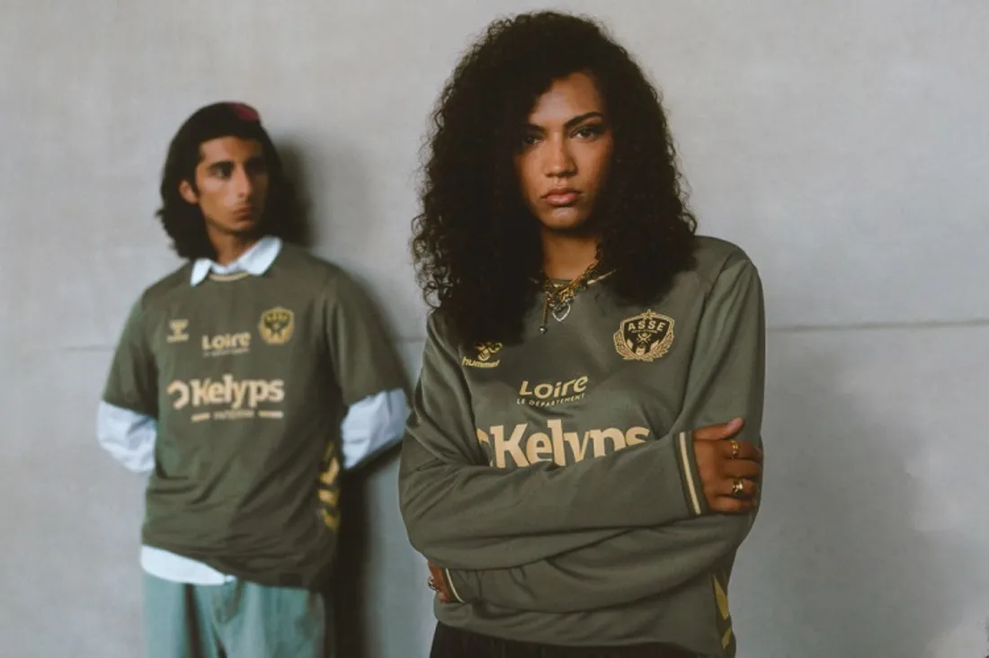L'ASS dévoile son maillot third, un maillot vert kaki