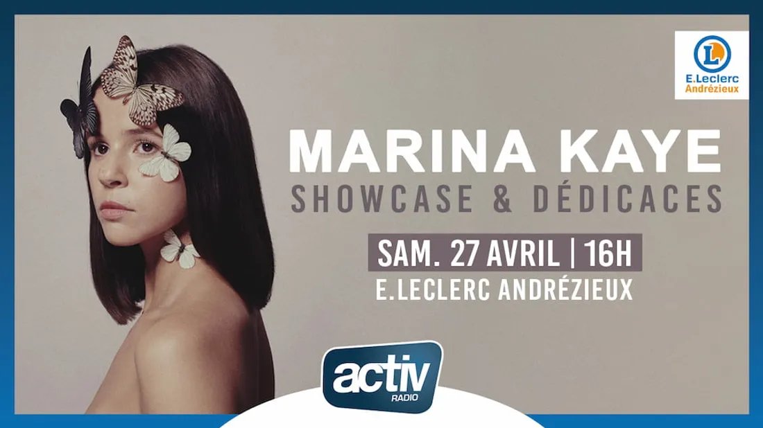 Marina Kaye - Showcase et dédicaces