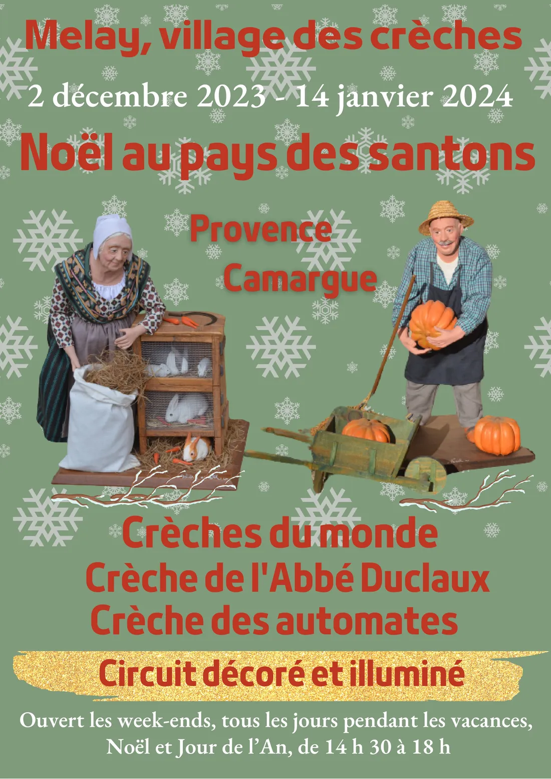 Melay, village des crèches