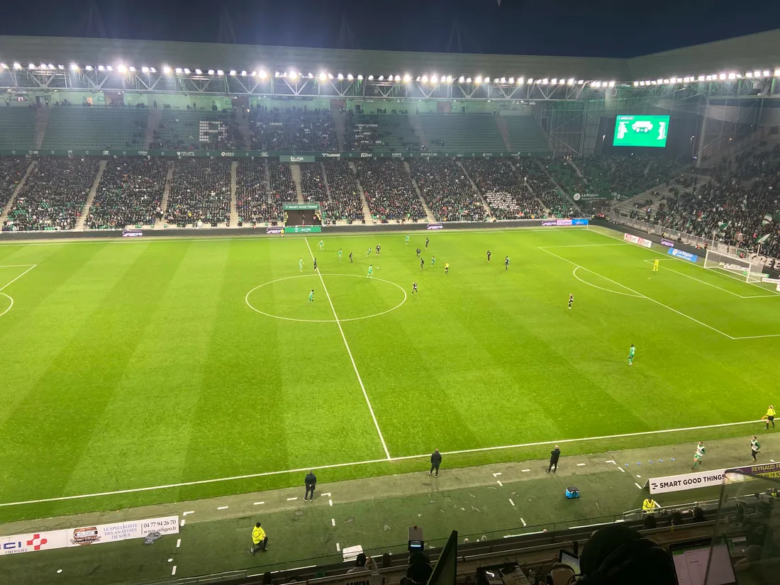 Les Verts sont revenus dans le match grâce à Nkounkou (76è).