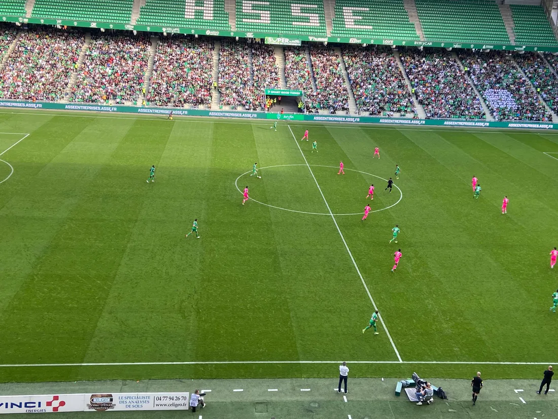 Les Verts battus pour la cinquième fois cette saison.