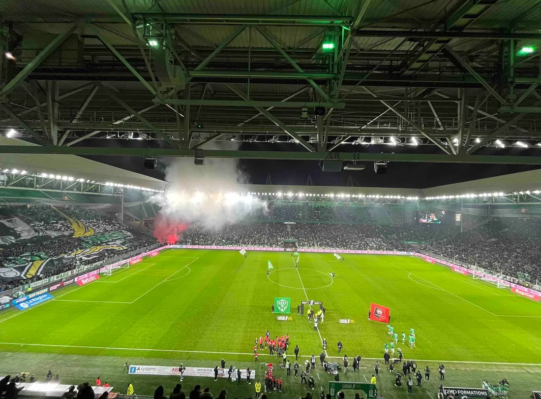 Les Verts se sont inclinés logiquement face à des Rennais beaucoup plus dangereux offensivement.