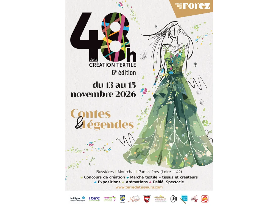 48 heures de la création textile à Bussières