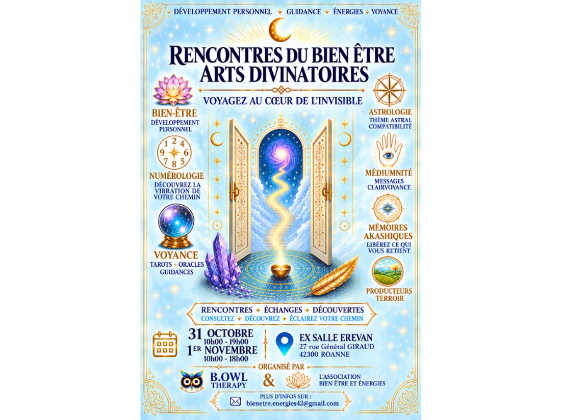 Salon Arts Divinatoires et Rencontres du Bien Être
