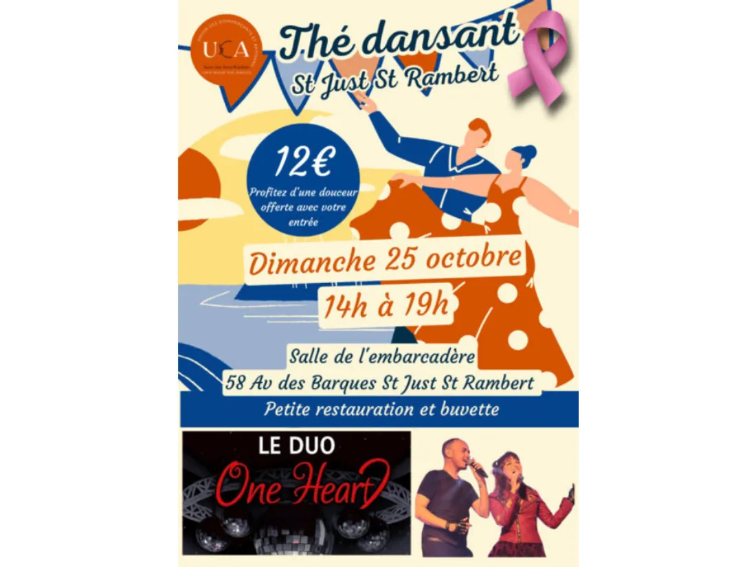 Thé dansant à St-Just-St-Rambert