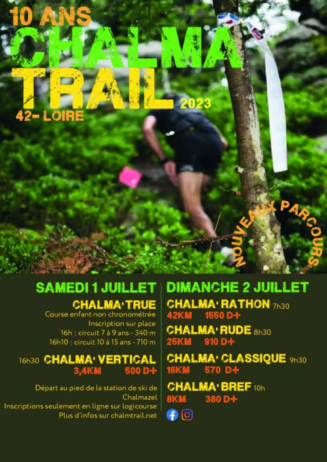 10 ans du ChalmaTrail à Chalmazel