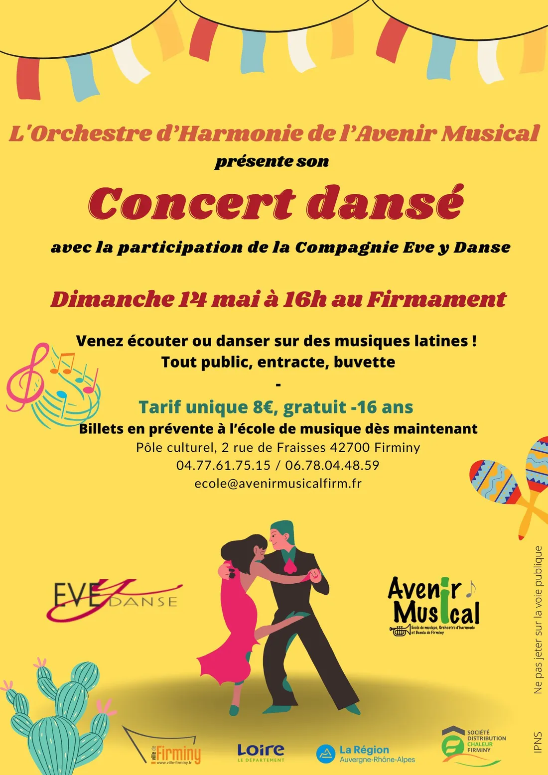 Concert dansé au Firmament à Firminy