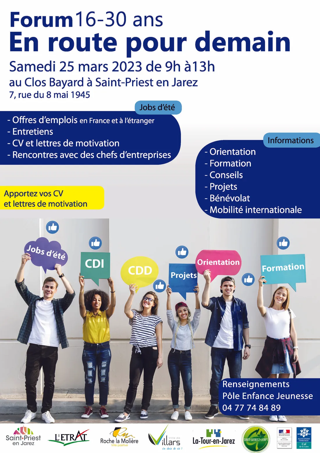 "En route pour demain" à St-Priest-en-Jarez