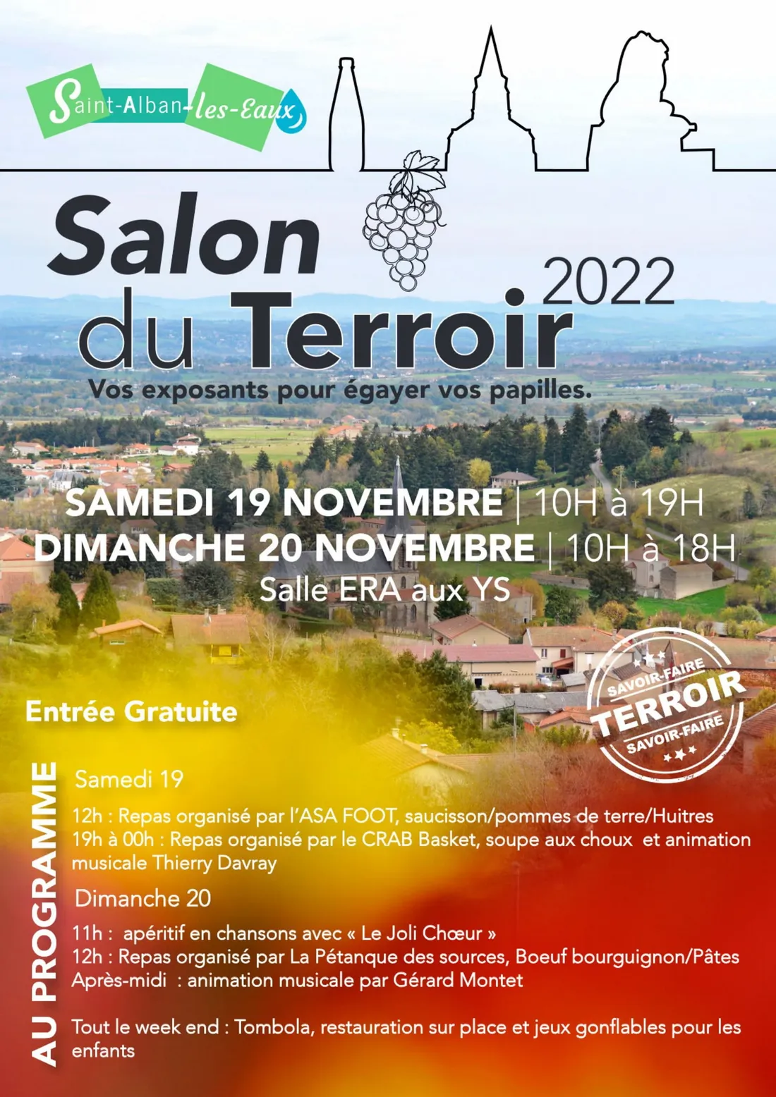 Salon du Terroir de St-Alban-les-Eaux