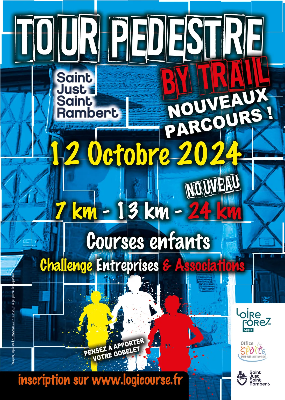 Tour pédestre by trail à St-Just-St-Rambert