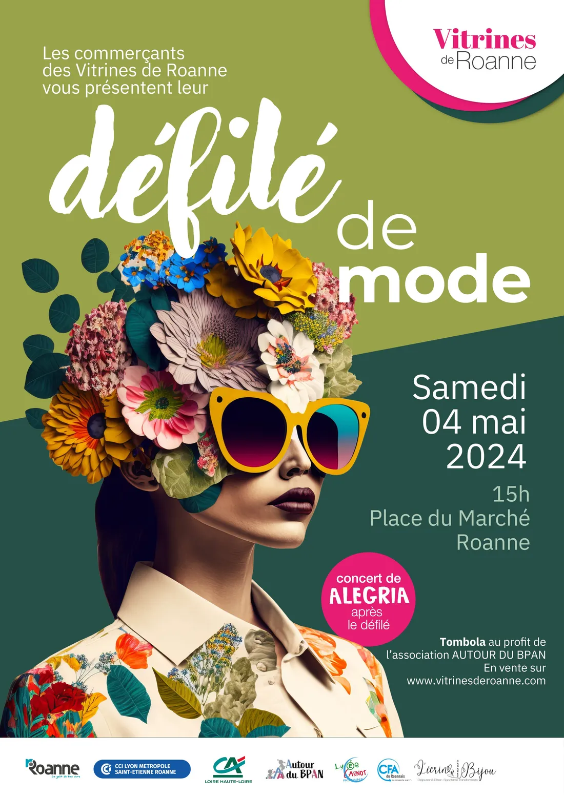 Défilé de mode des Vitrines de Roanne