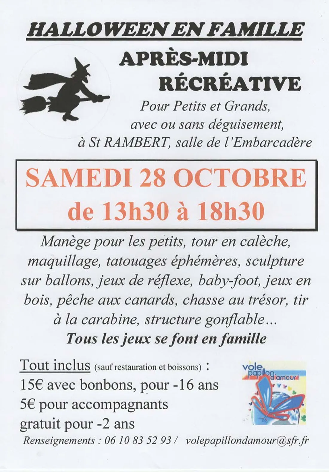 Halloween en famille à St-Just-St-Rambert