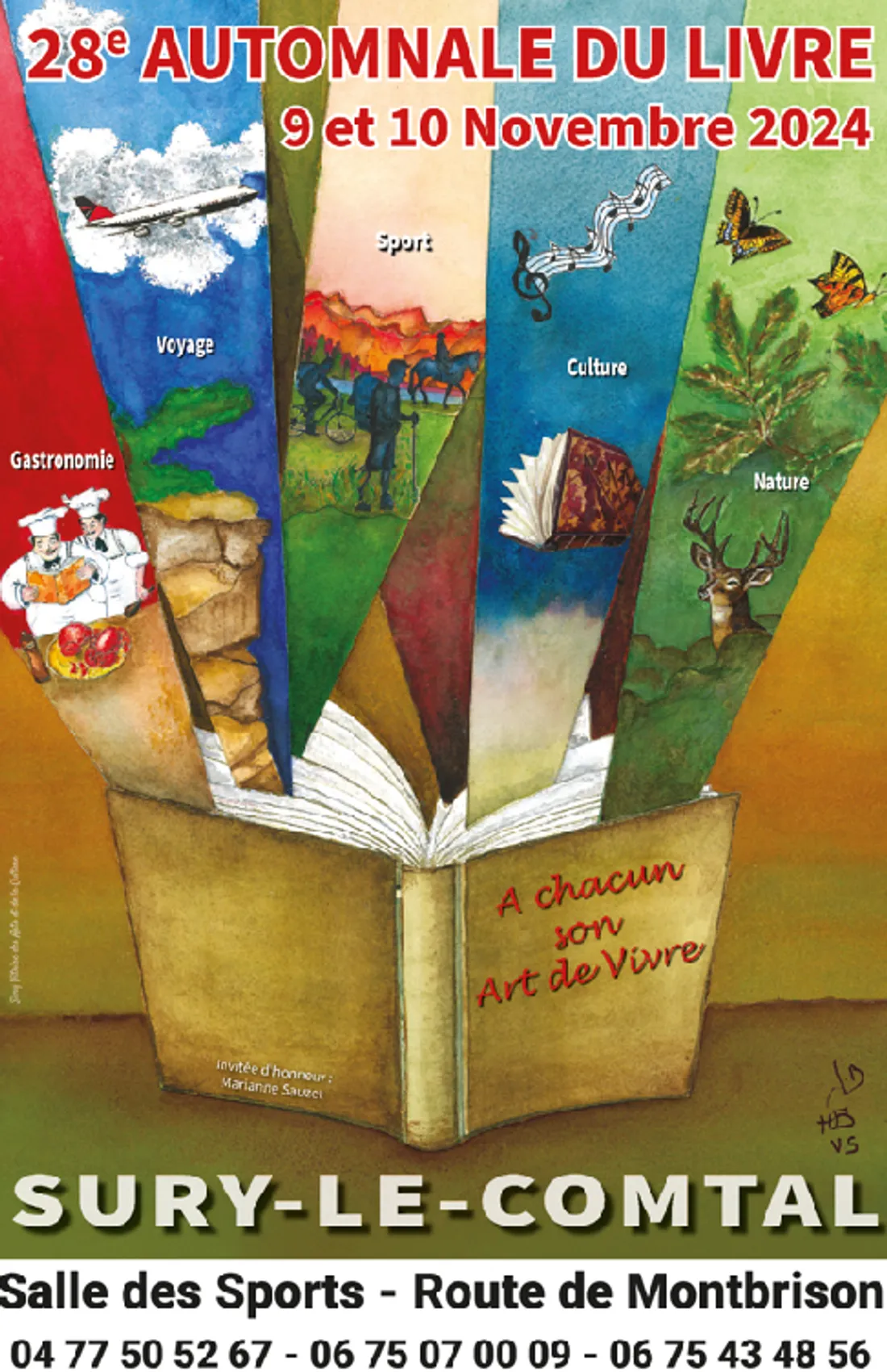 L'Automnale du livre à Sury-le-Comtal