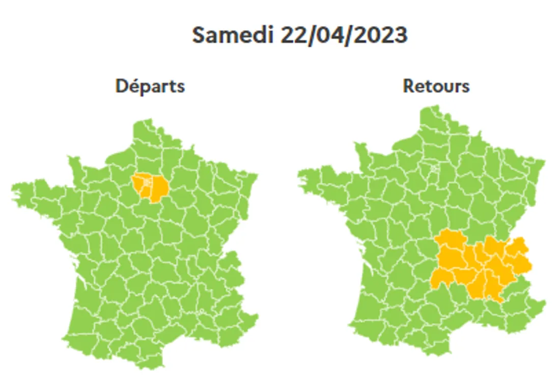 Les prévisions de Bison Futé.