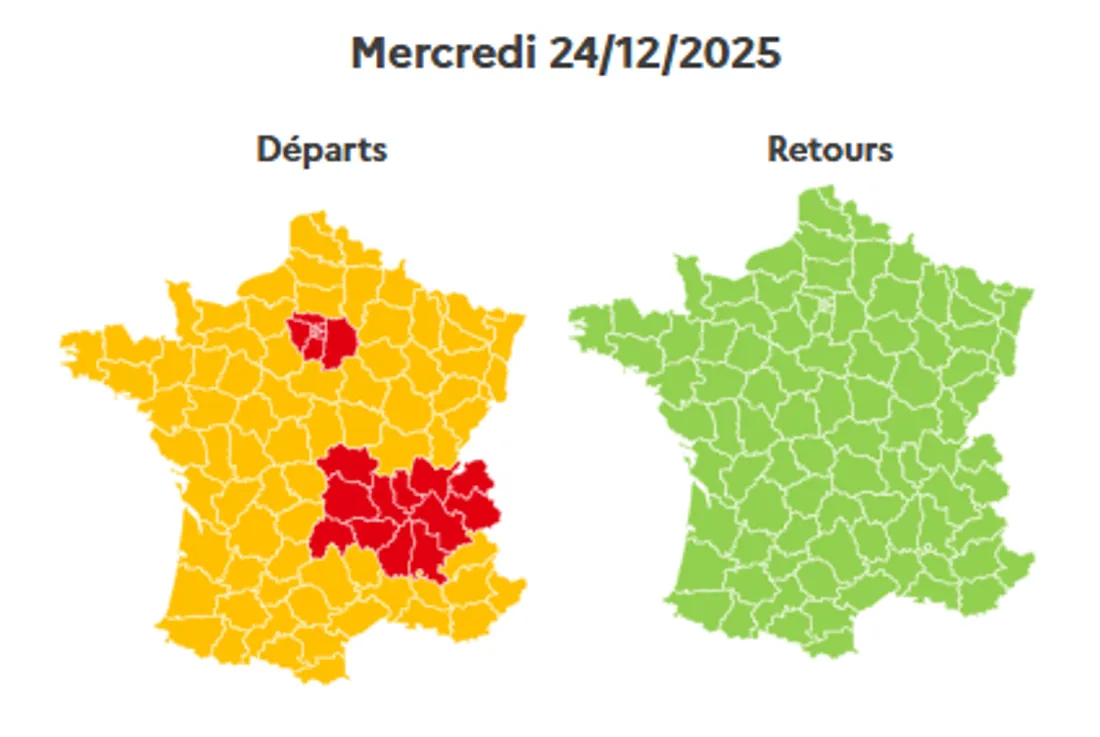 Les prévisions de ce 24 décembre.