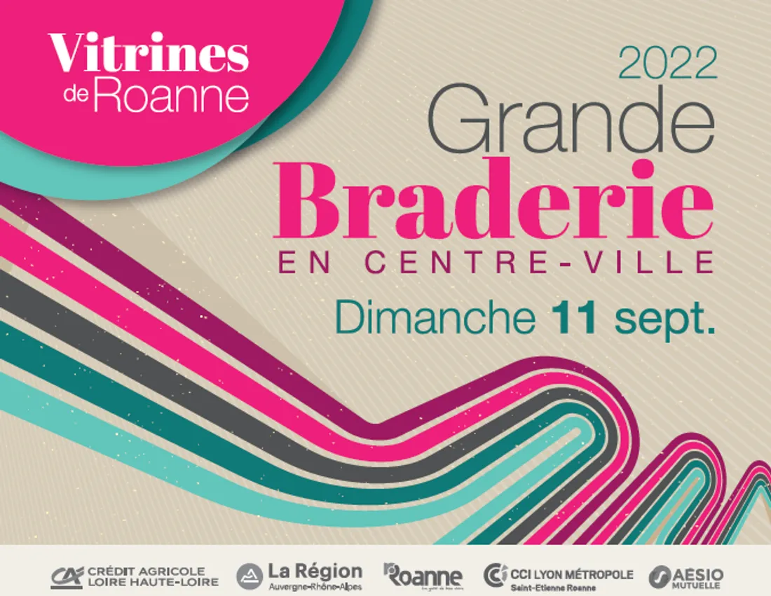 Braderie des Vitrines de Roanne