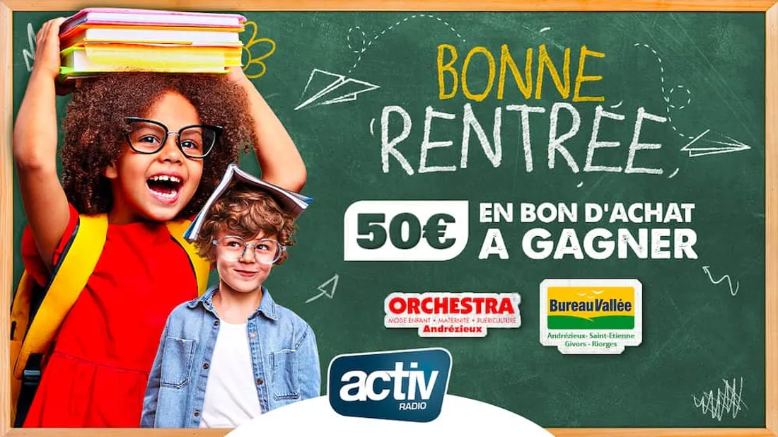 Jeu antenne - Bonne rentrée avec Orchestra et Bureau Vallée !