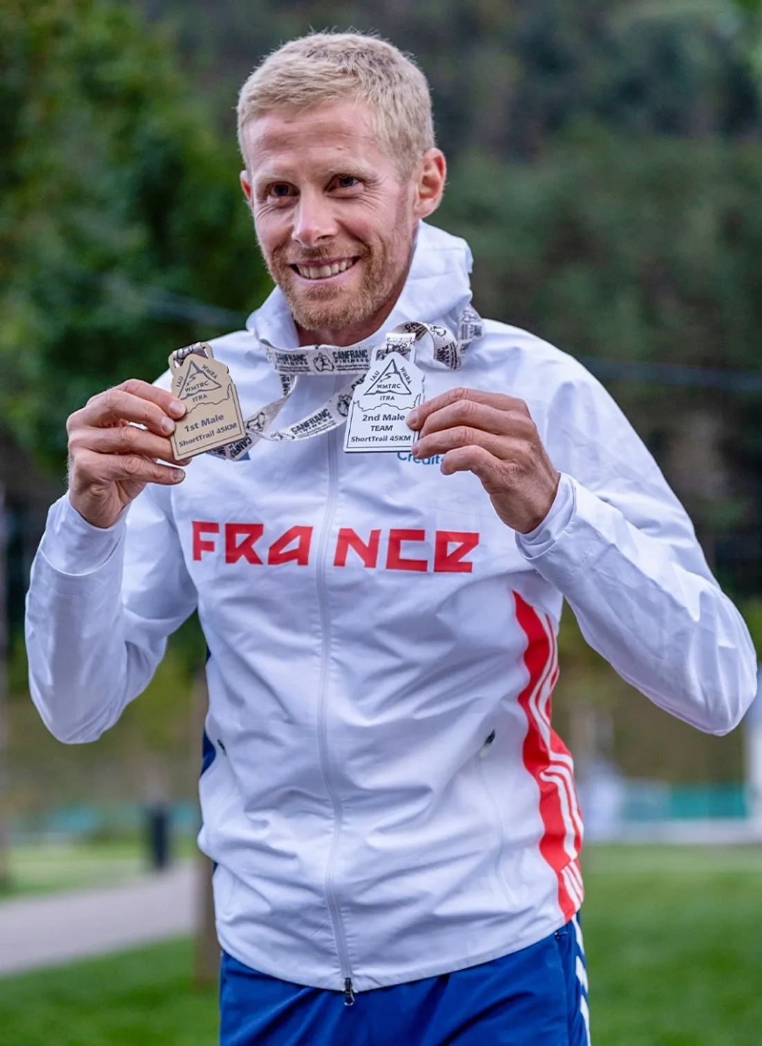 Frédérric Tranchand est devenu champion du monde de trail courte distance.